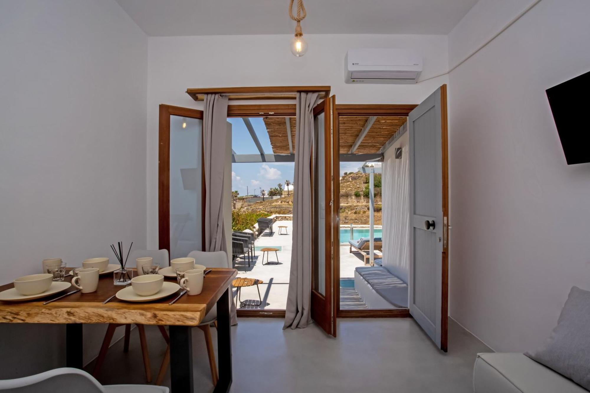 Terra White Seaview Pool Apartments & Suites Mykonos Town Luaran gambar