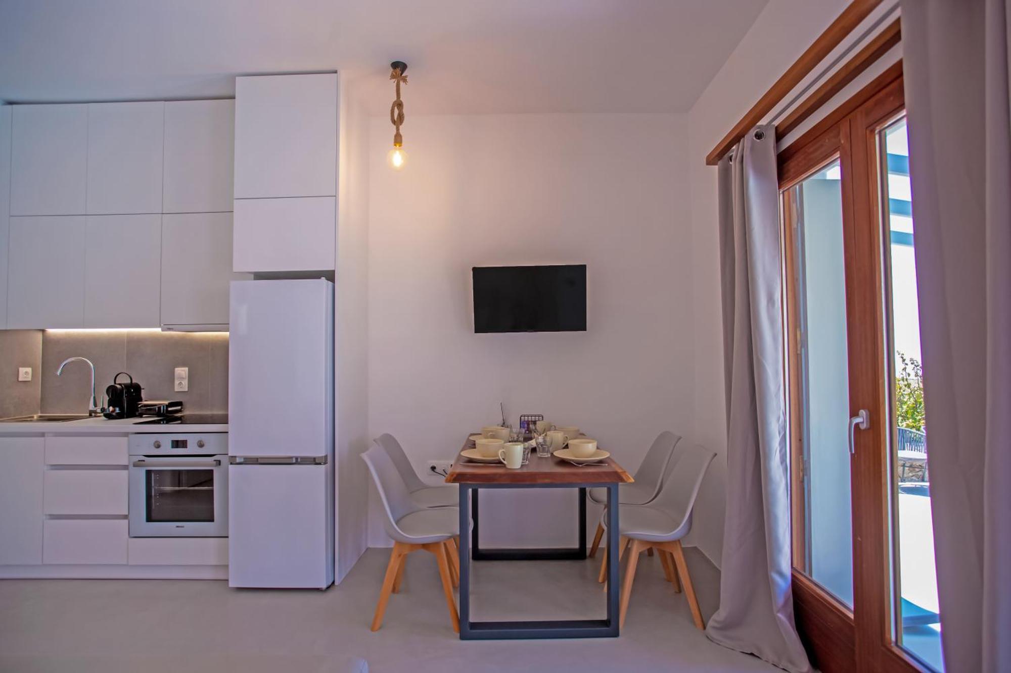 Terra White Seaview Pool Apartments & Suites Mykonos Town Luaran gambar